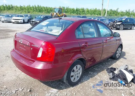 2009 Hyundai Accent Gls из США, поврежденный, VIN KMHCN46C39U315075